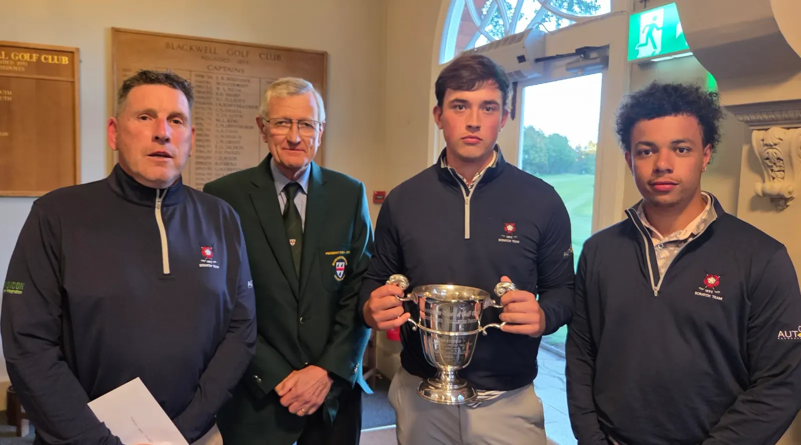 Thomson-James Trophy Winners - Moseley GC