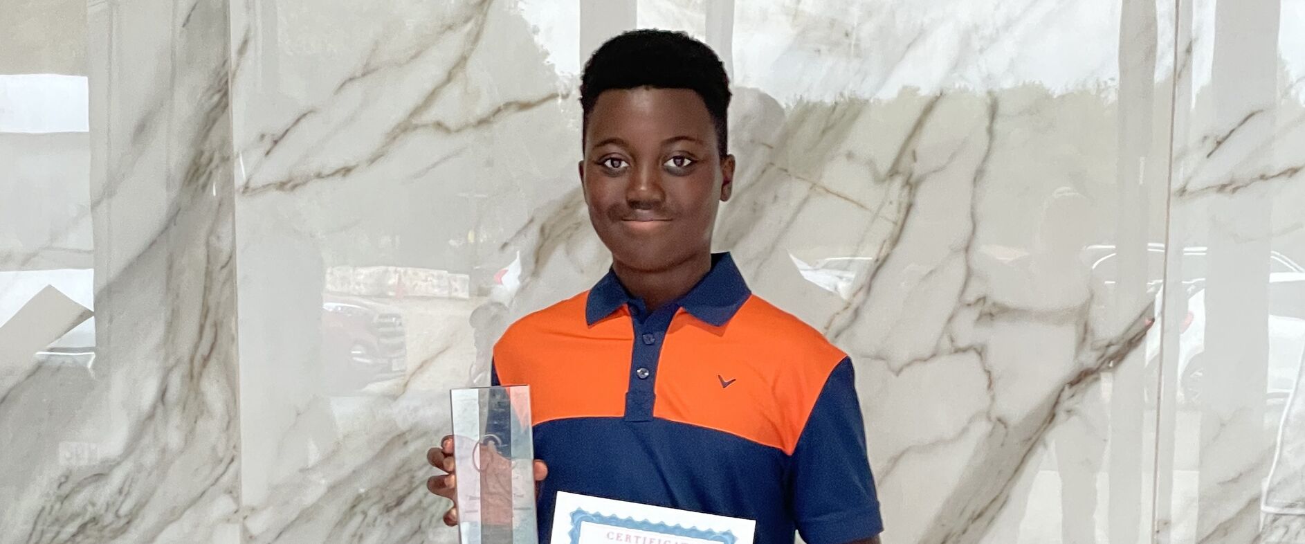 Congratulations to Hayden Sarfo - IMG Age Group National Champion for third year in a row